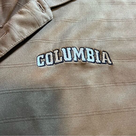 Columbia University Polo. Gray and Blue. Adidas. Sz XL. (See measurements). EUC - Picture 3 of 11